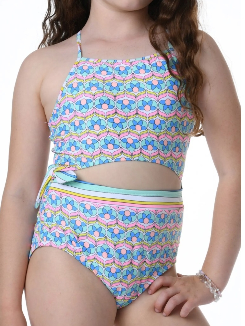 HOBIE Girls One Piece Swimsuit